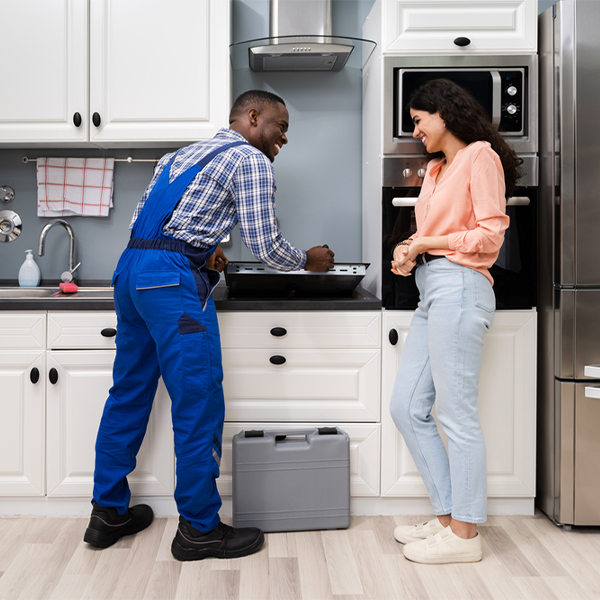 can you provide an estimate for cooktop repair before beginning any work in Many LA